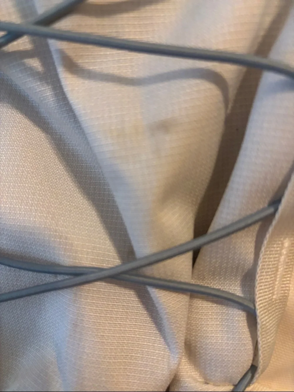 The North Face Backpack in Light Cream with Gray Accents - Picture 2 of 5